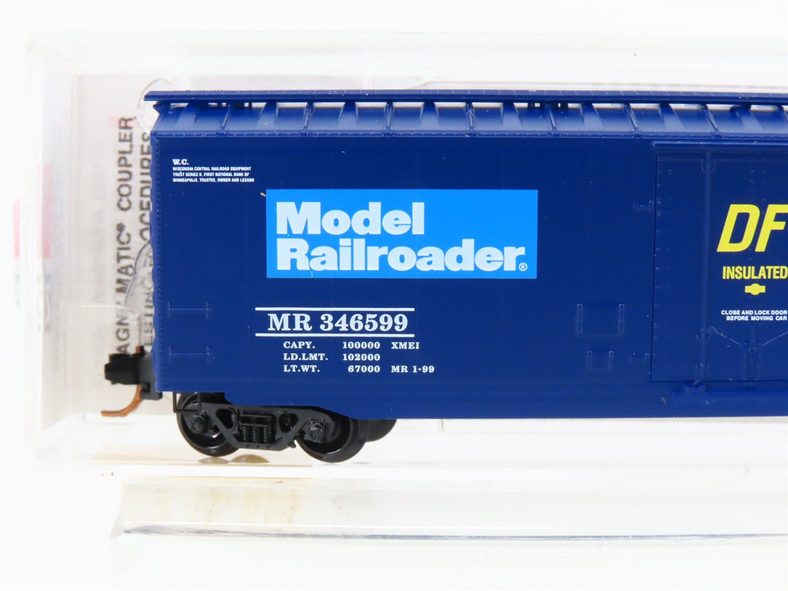 N Scale Micro-Trains MTL 32360 MR Model Railroader 65 Years 50' Box Car #346599