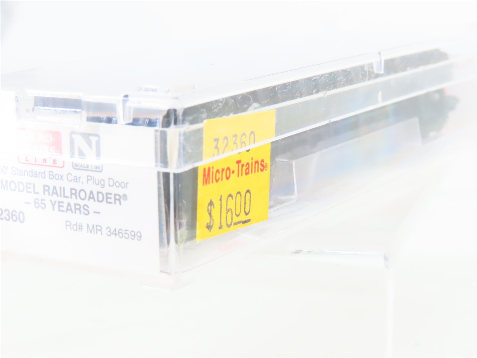 N Scale Micro-Trains MTL 32360 MR Model Railroader 65 Years 50' Box Car #346599