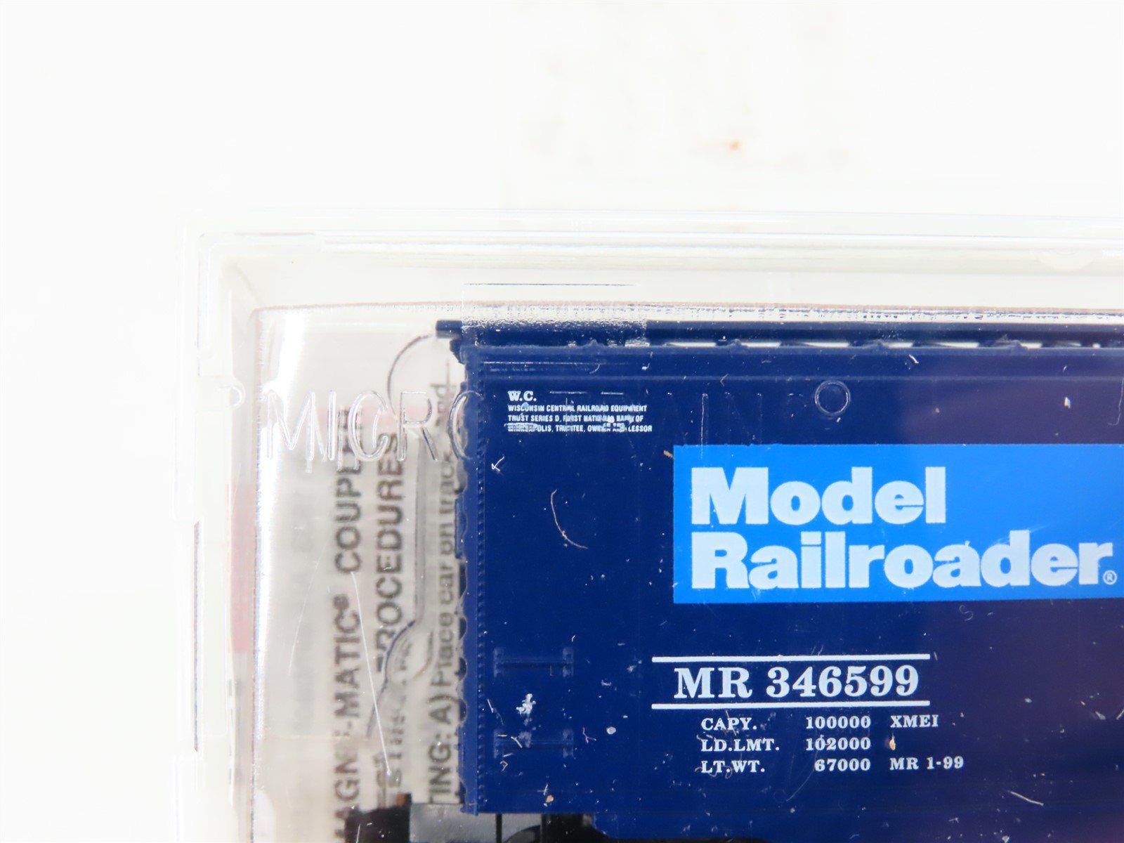 N Scale Micro-Trains MTL 32360 MR Model Railroader 65 Years 50' Box Car #346599