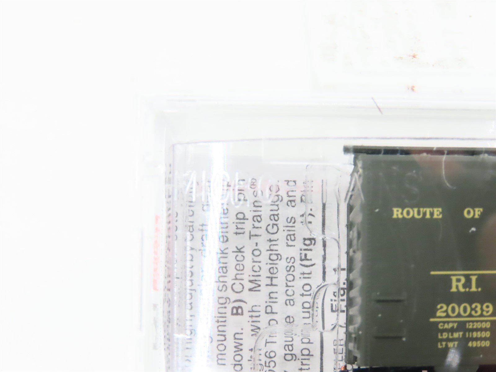 N Scale Micro-Trains MTL 20566 RI Route Of The Rockets 40' Box Car #20039