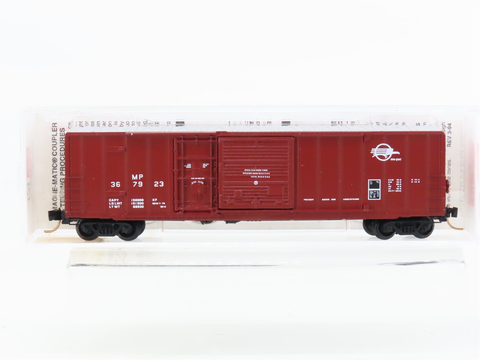 N Scale Micro-Trains MTL 26040 MP Missouri Pacific Mo-Pac 50' Box Car #367923