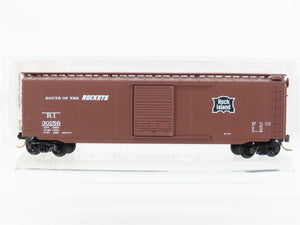 N Scale Micro-Trains MTL 31240 RI Route Of The Rockets 50' Box Car #30156