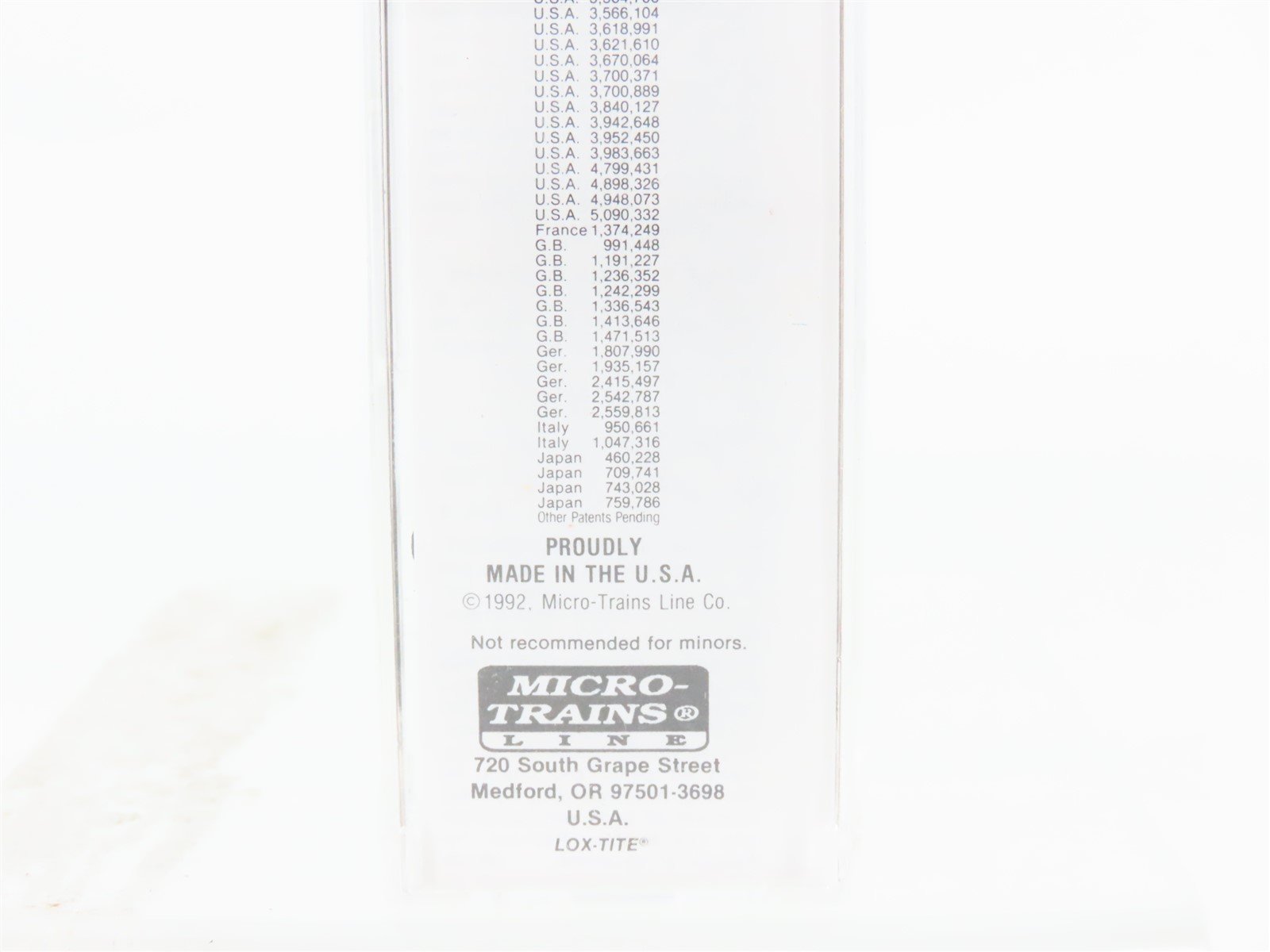 N Scale Micro-Trains MTL 31240 RI Route Of The Rockets 50' Box Car #30156