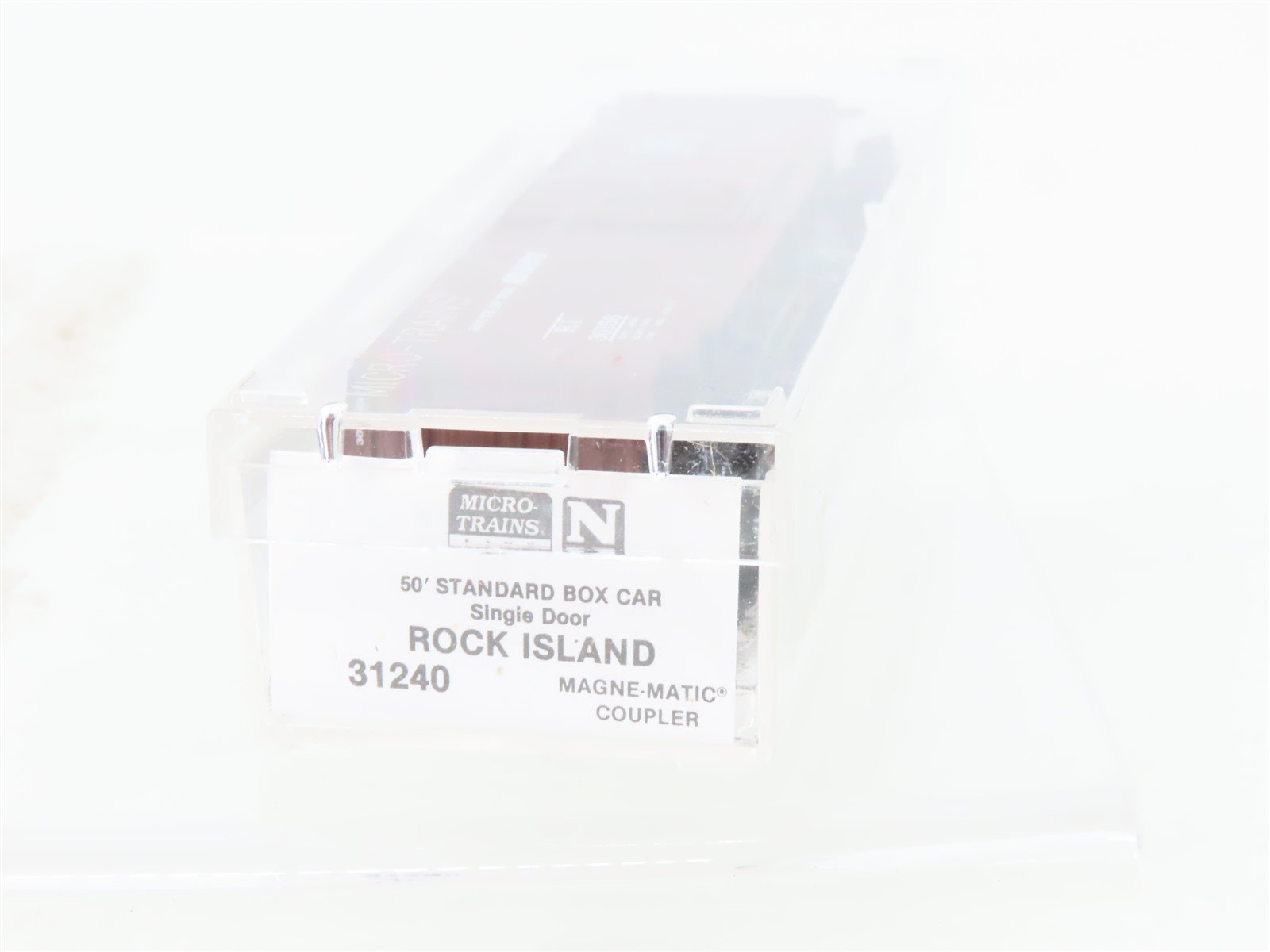 N Scale Micro-Trains MTL 31240 RI Route Of The Rockets 50' Box Car #30156