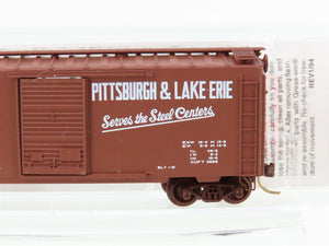 N Scale Micro-Trains MTL 20410 P&LE Pittsburgh & Lake Erie 40' Box Car #20375
