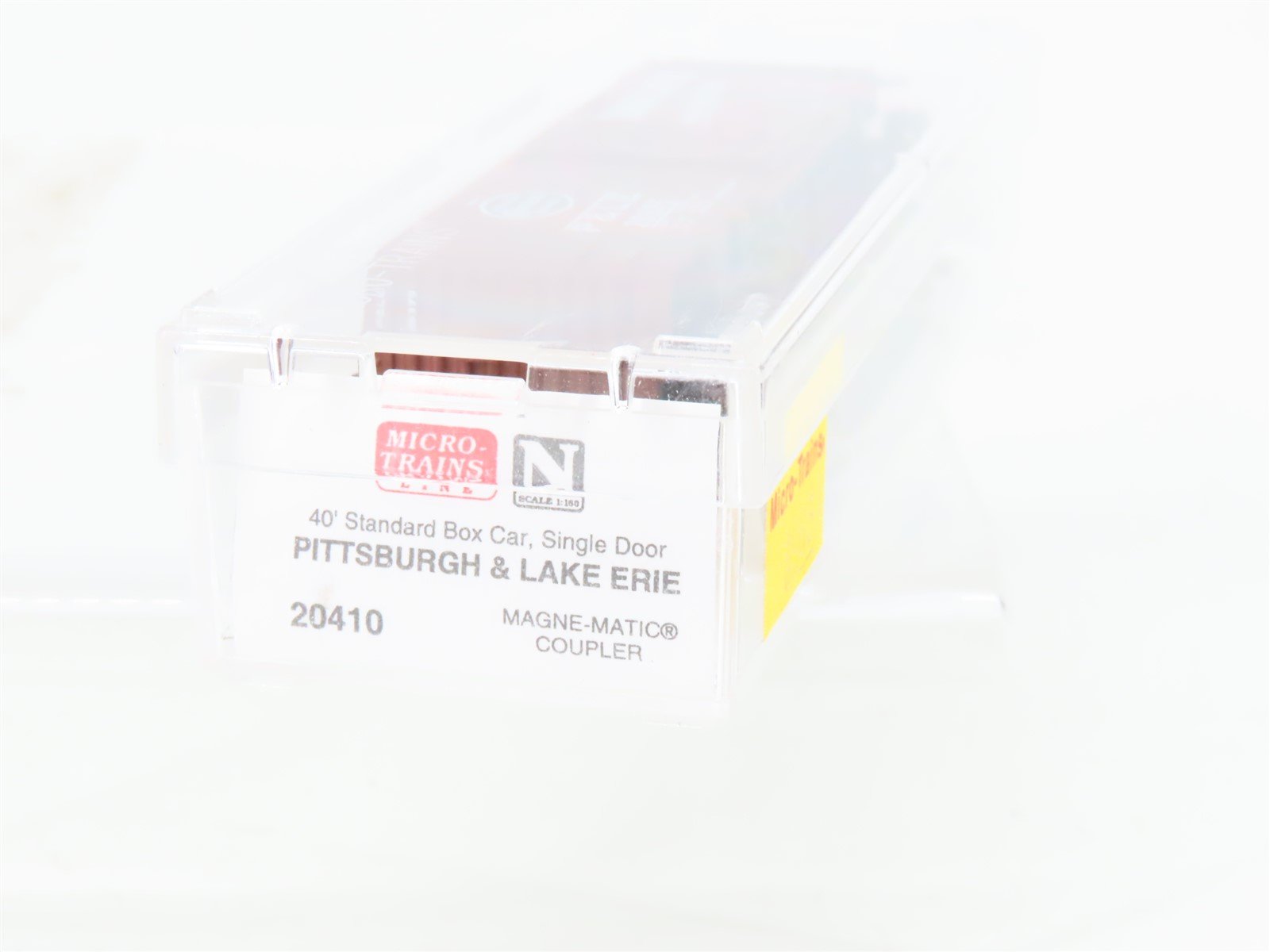 N Scale Micro-Trains MTL 20410 P&LE Pittsburgh & Lake Erie 40' Box Car #20375
