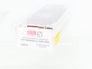 N Scale Micro-Trains MTL 20410 P&LE Pittsburgh & Lake Erie 40' Box Car #20375