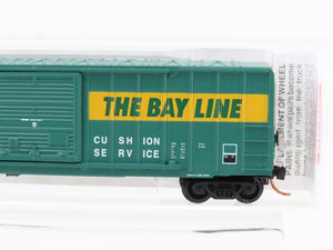 N Scale Micro-Trains MTL 25630 ASAB The Bay Line 50' Single Door Box Car #7208