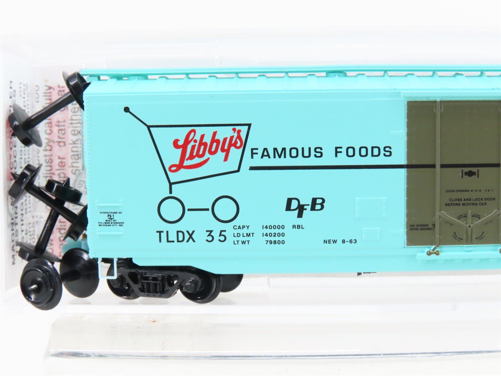 N Scale Micro-Trains MTL 03200430 TLDX Libby's Famous Food 50' Box Car #35