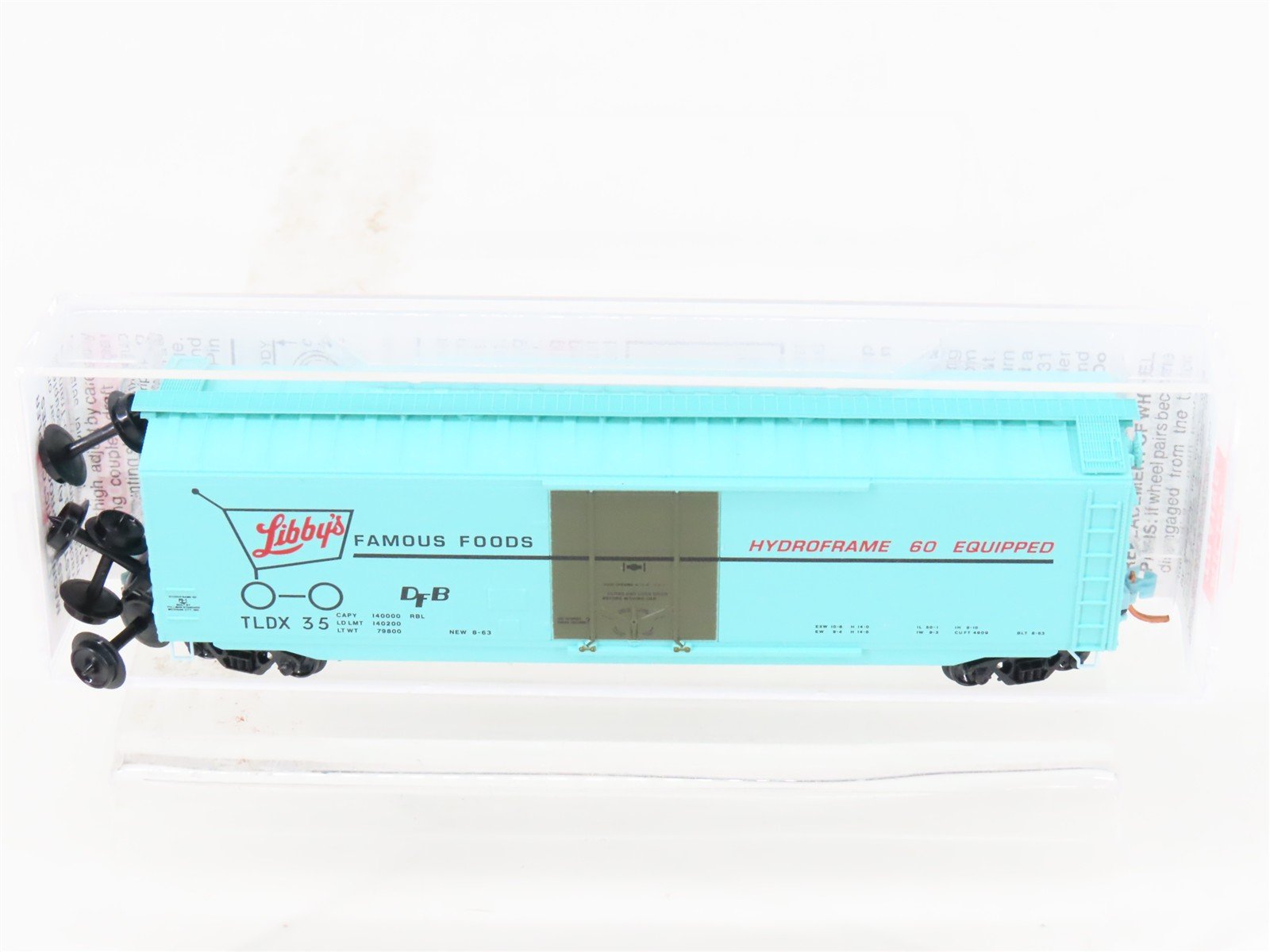 N Scale Micro-Trains MTL 03200430 TLDX Libby's Famous Food 50' Box Car #35