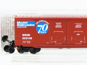 N Micro-Trains MTL 75130 WSOR Model Railroader 70 Years 50' Box Car #503149