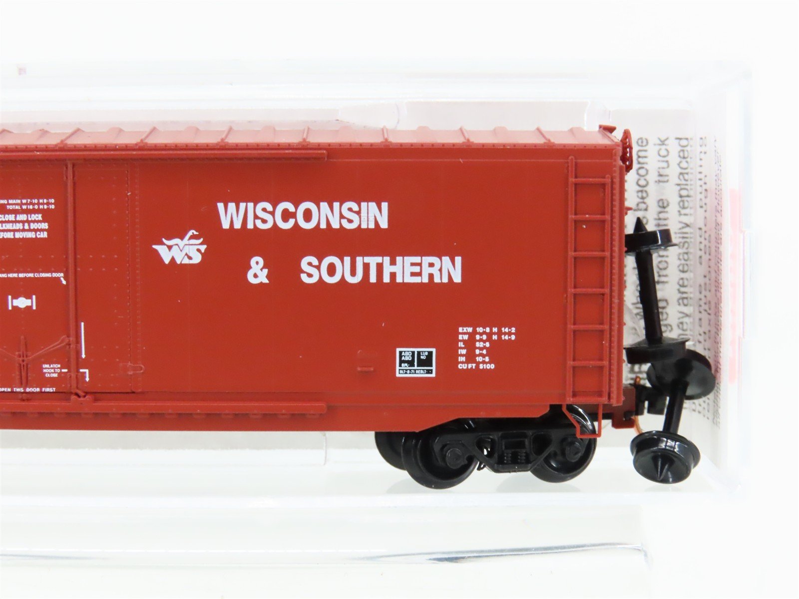 N Micro-Trains MTL 75130 WSOR Model Railroader 70 Years 50' Box Car #503149