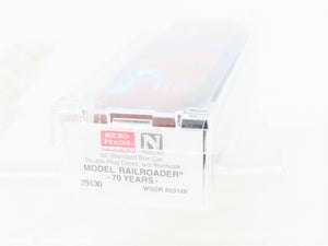 N Micro-Trains MTL 75130 WSOR Model Railroader 70 Years 50' Box Car #503149