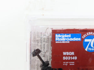 N Micro-Trains MTL 75130 WSOR Model Railroader 70 Years 50' Box Car #503149