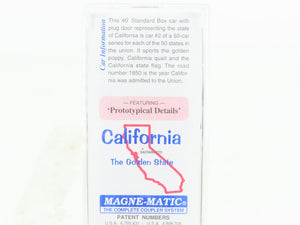 N Scale Micro-Trains MTL 21330 CA California State 40' Plug Door Box Car #1850