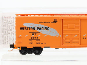 N Scale Micro-Trains MTL 20506 WP Western Pacific Feather 40' Box Car #1953