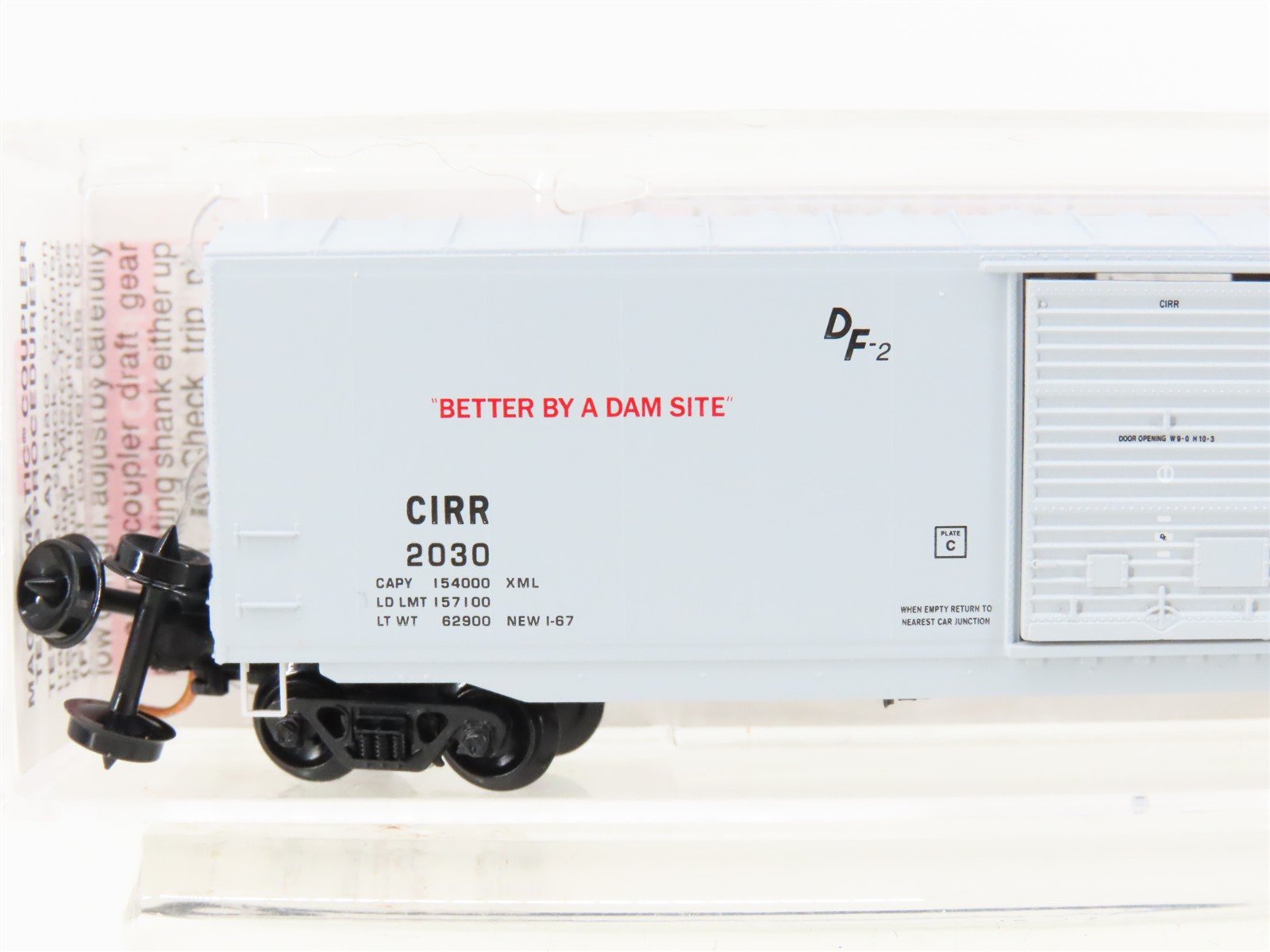 N Micro-Trains MTL 07700100 CIRR Chattahoochee Industrial Railroad Box Car #2030