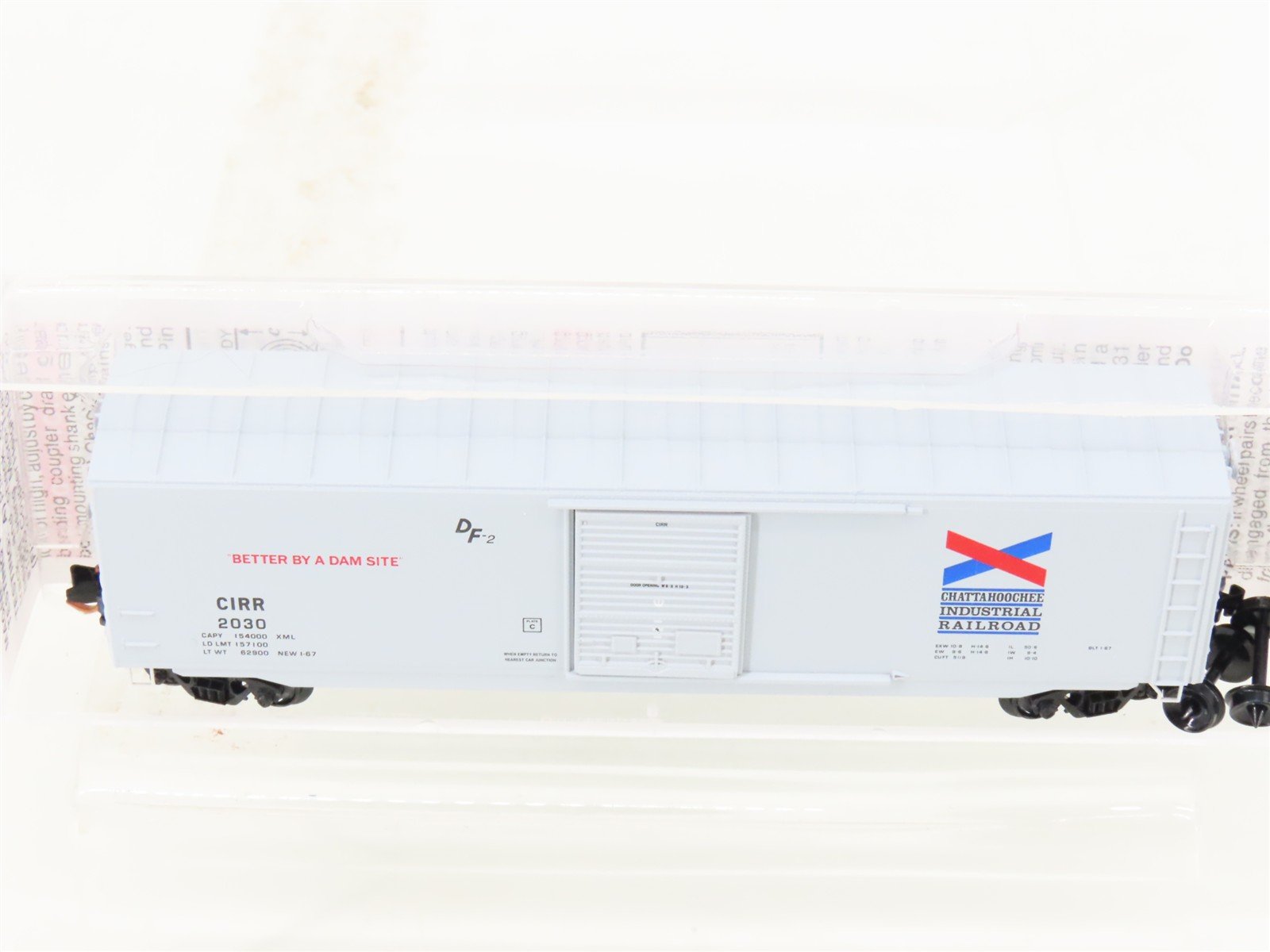 N Micro-Trains MTL 07700100 CIRR Chattahoochee Industrial Railroad Box Car #2030