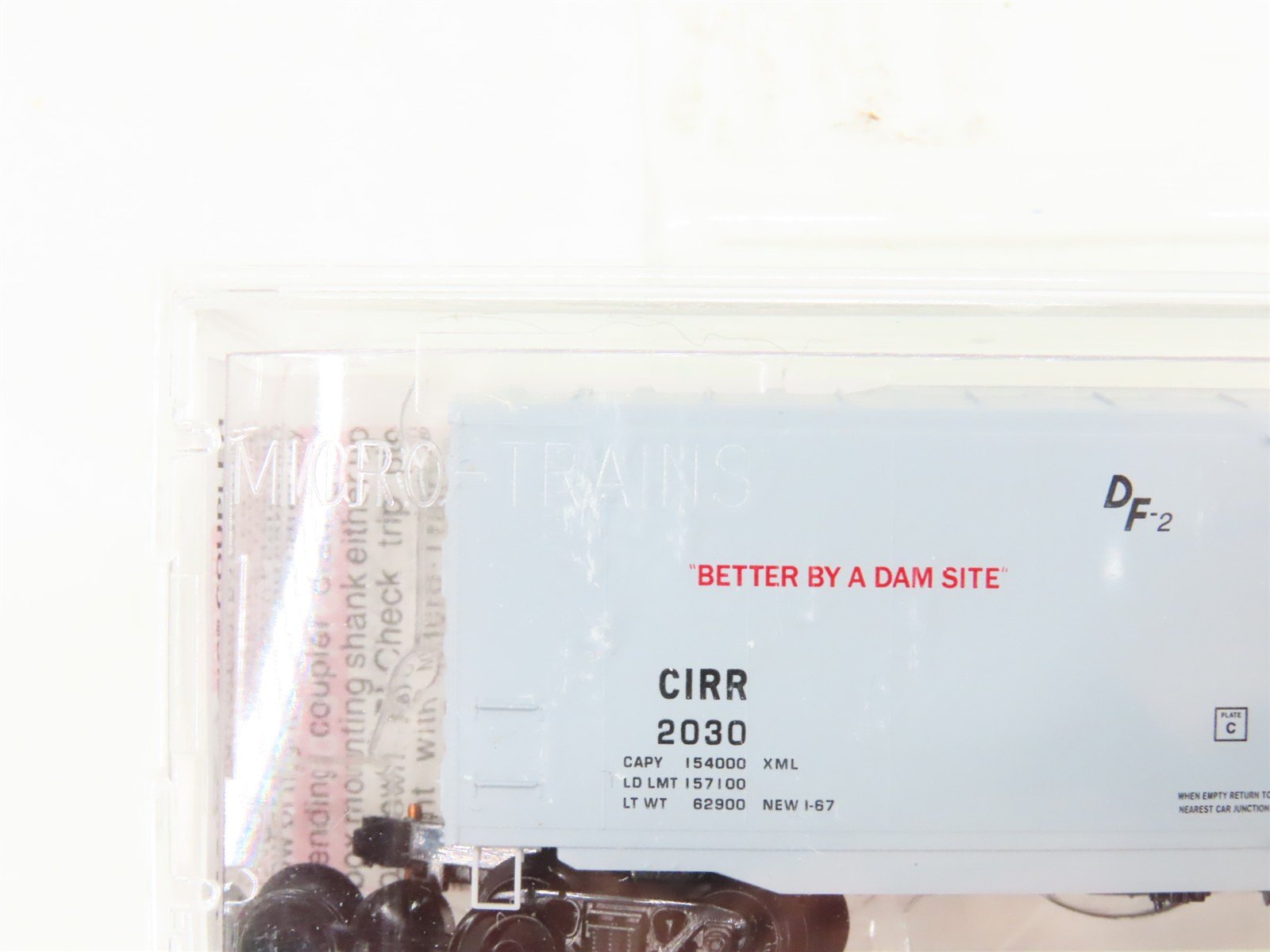 N Micro-Trains MTL 07700100 CIRR Chattahoochee Industrial Railroad Box Car #2030