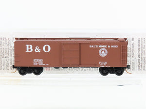 N Scale Micro-Trains MTL 120240 B&O Baltimore & Ohio 40' Box Car #276383