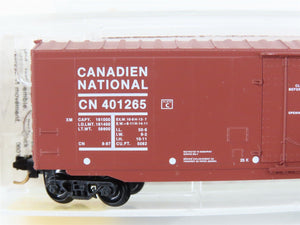 N Micro-Trains MTL 38190 CN Canadian National 50' Plug Door Box Car #401265