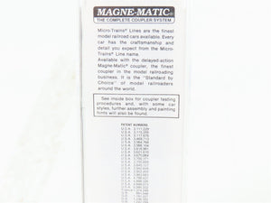 N Micro-Trains MTL 38190 CN Canadian National 50' Plug Door Box Car #401265