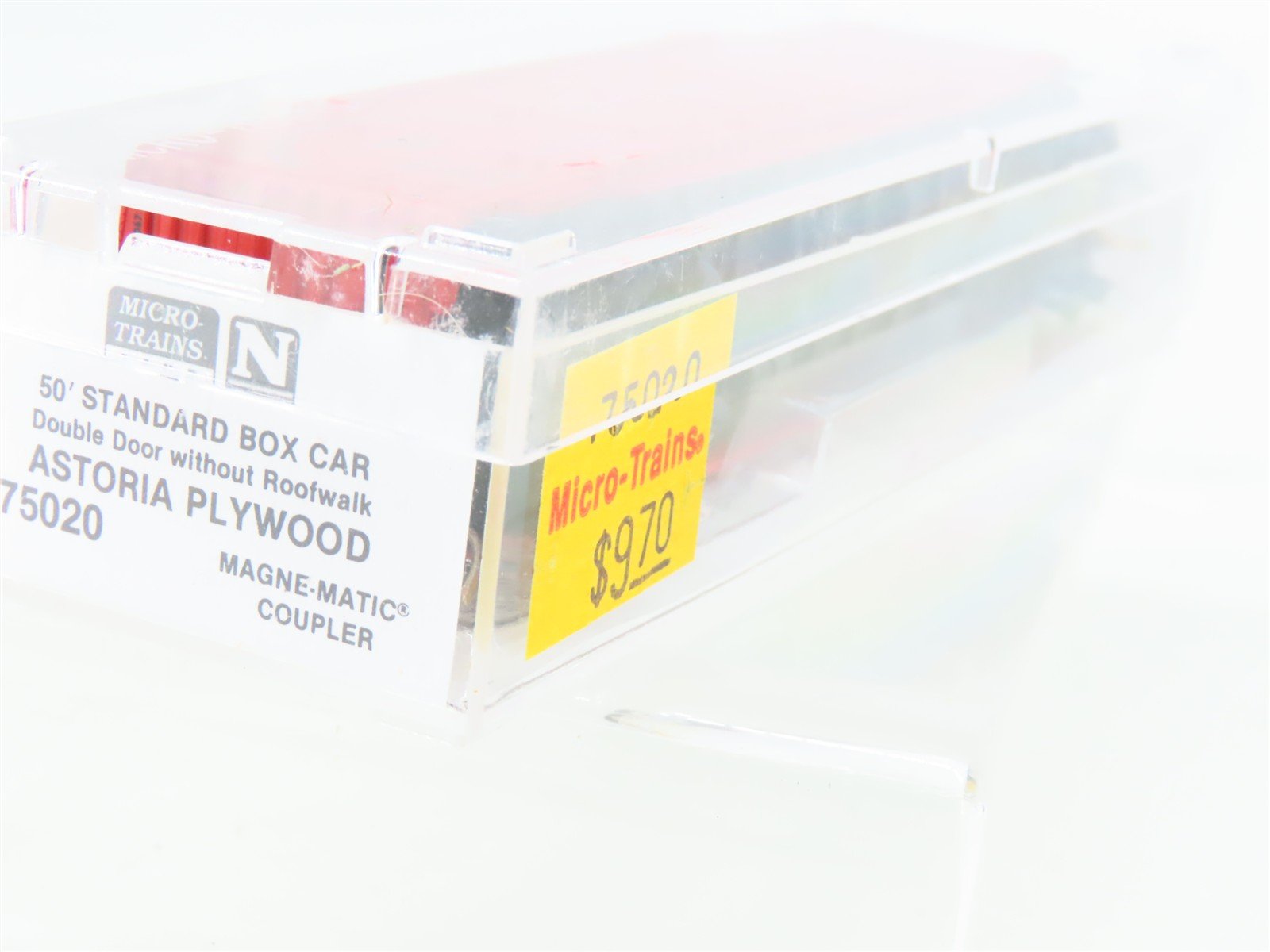 N Micro-Trains MTL 75020 USLX Astoria Plywood 50' Double Door Box Car #10067