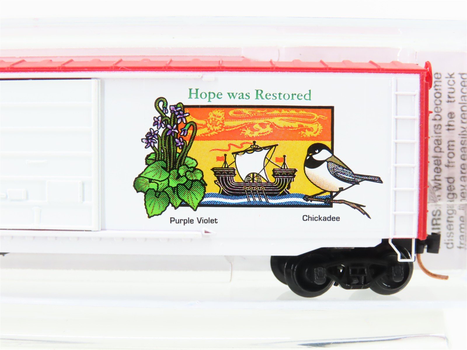 N Scale Micro-Trains MTL 07700158 NB New Brunswick Provincial 50' Box Car #1867