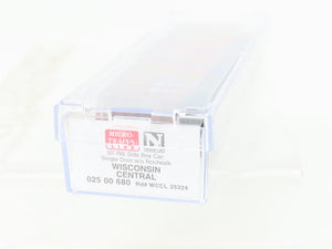 N Scale Micro-Trains MTL 02500680 WCCL Wisconsin Central 50' Box Car #25324