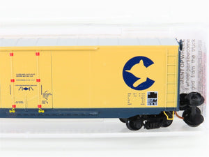 N Scale Micro-Trains MTL 03800320 WM Chessie System 50' Plug Door Box Car #36008