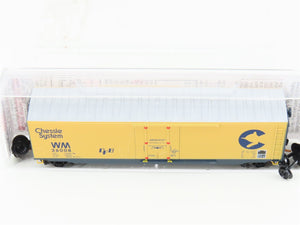 N Scale Micro-Trains MTL 03800320 WM Chessie System 50' Plug Door Box Car #36008