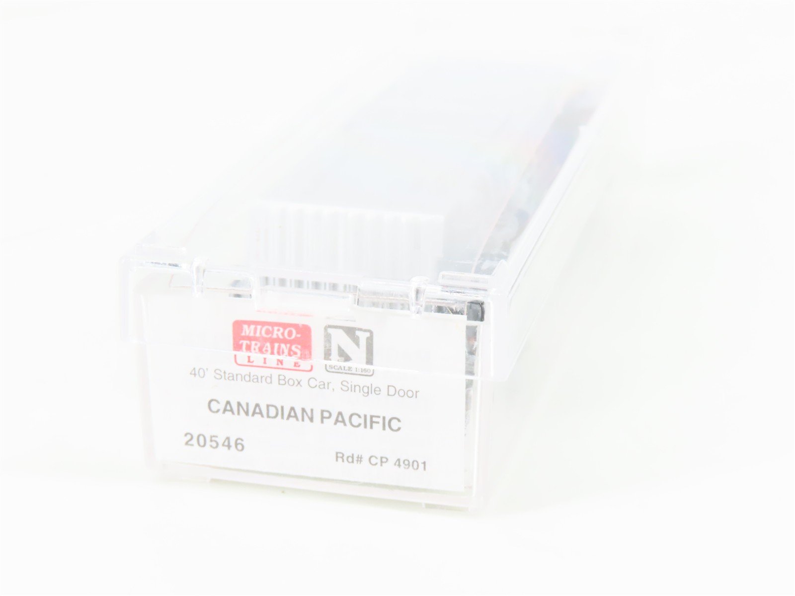 N Scale Micro-Trains MTL 20546 CP Canadian Pacific 40' Single Door Box Car #4901