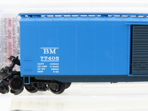 N Micro-Trains MTL 03100360 BM Boston & Maine 50' Single Door Box Car #77405
