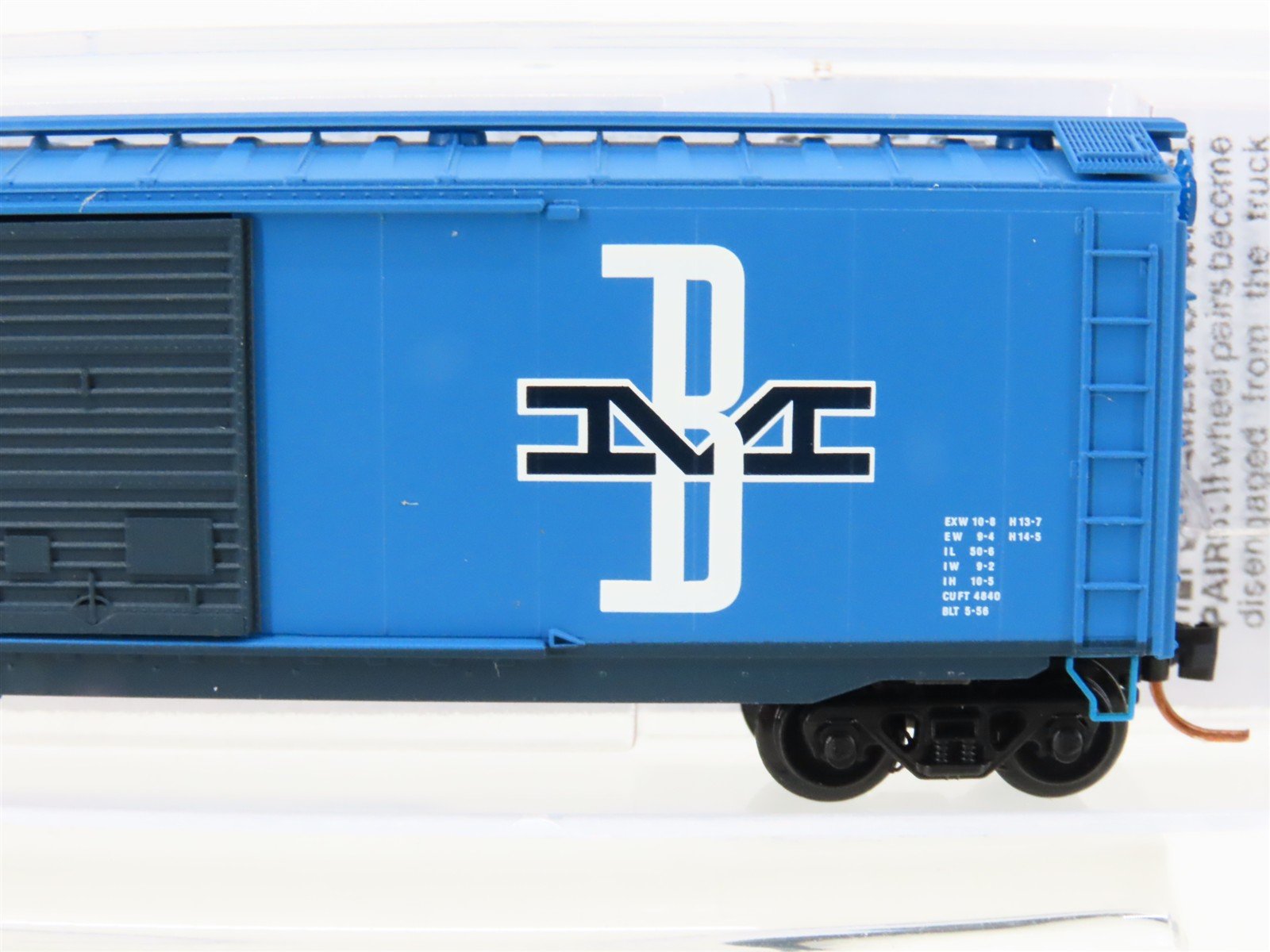 N Micro-Trains MTL 03100360 BM Boston & Maine 50' Single Door Box Car #77405