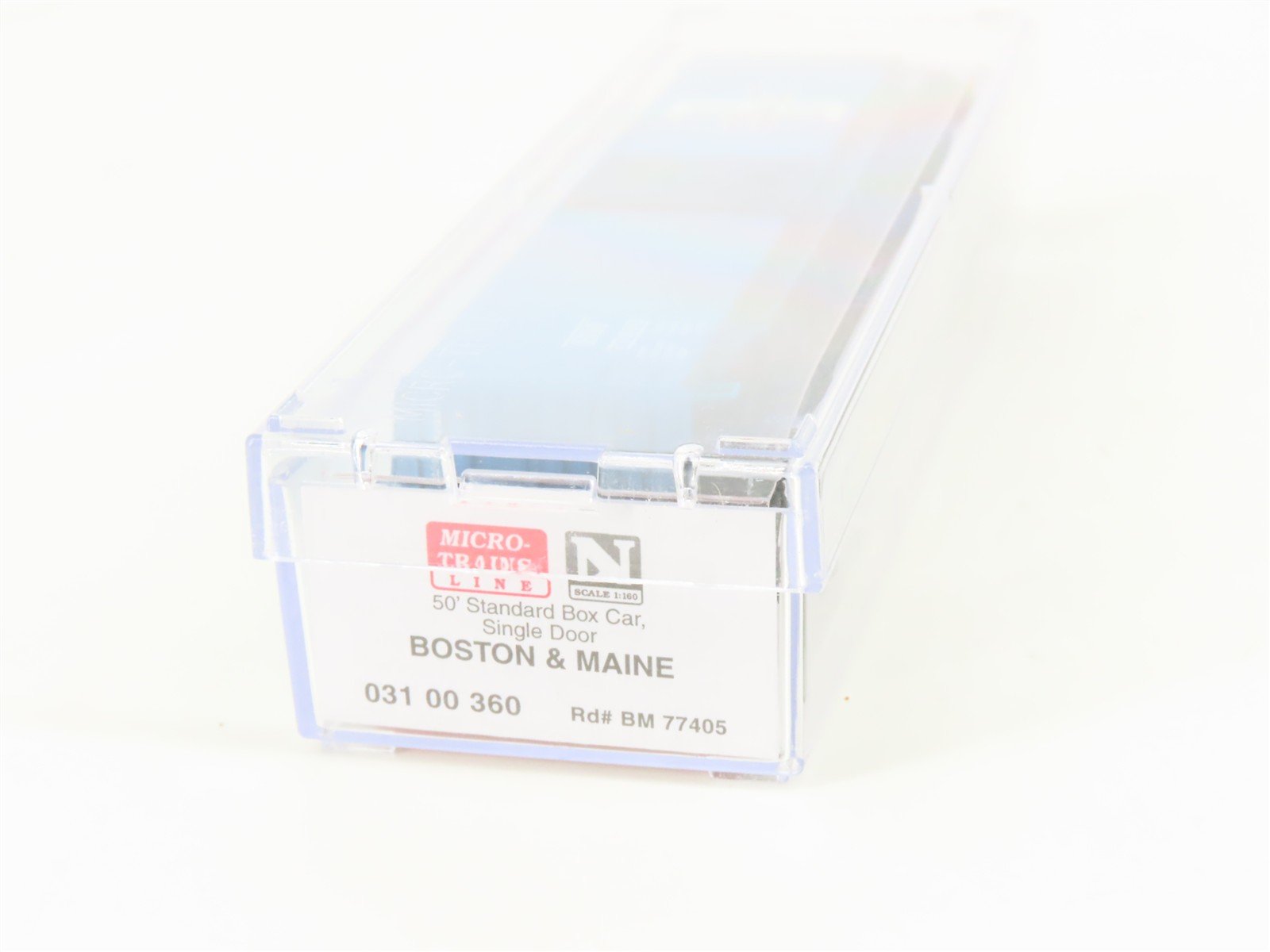 N Micro-Trains MTL 03100360 BM Boston & Maine 50' Single Door Box Car #77405
