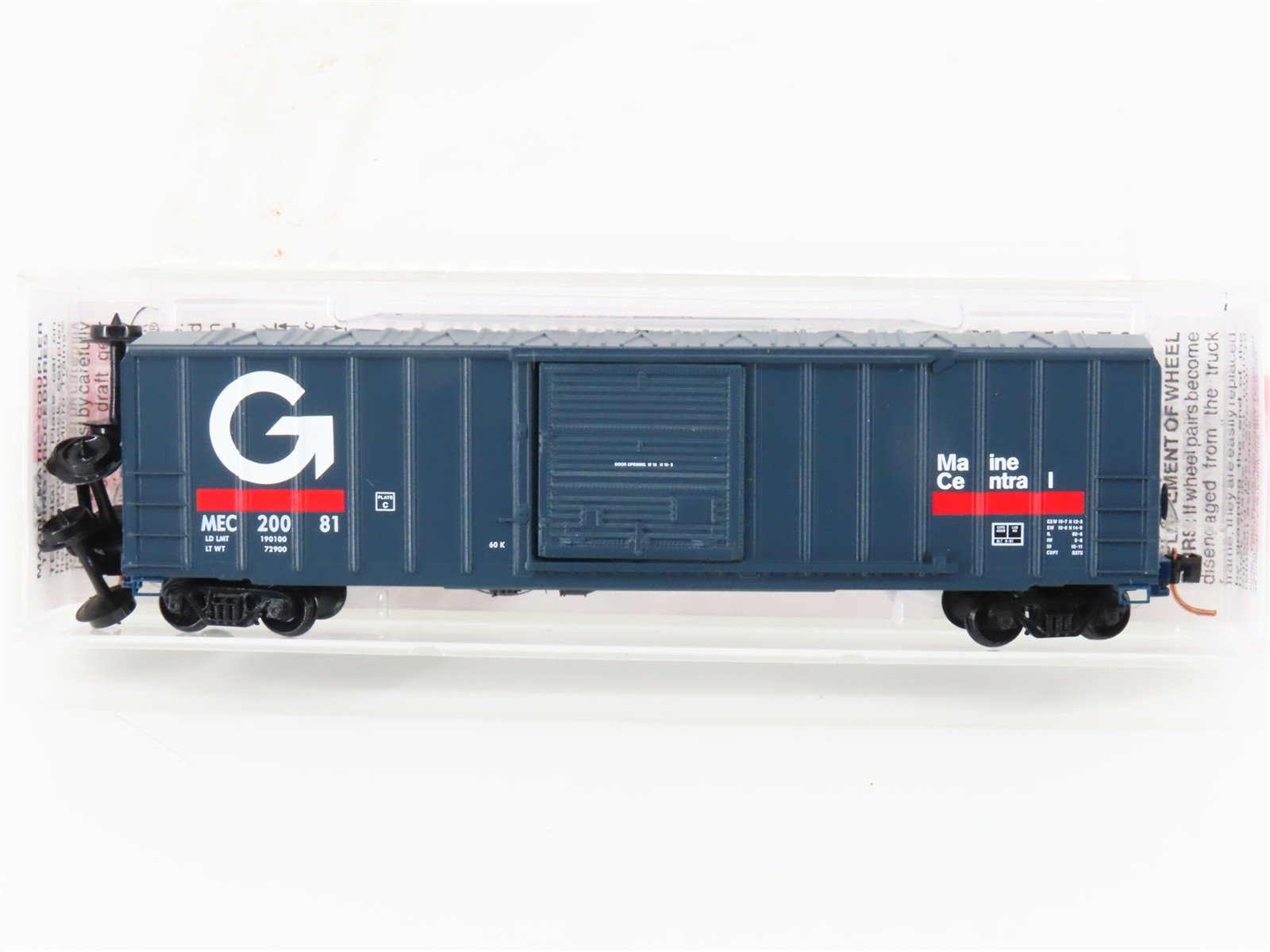 N Scale Micro-Trains MTL 02500440 MEC Maine Central 50' Box Car #20081