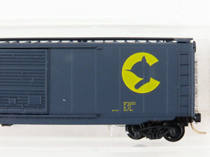 N Scale Micro-Trains MTL 34010 B&O Chessie System 50' Double Door Boxcar #288041