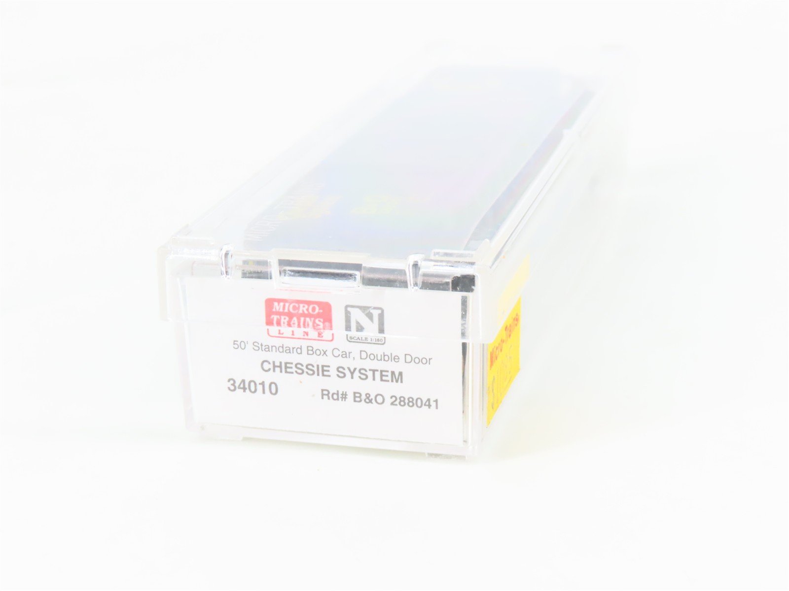 N Scale Micro-Trains MTL 34010 B&O Chessie System 50' Double Door Boxcar #288041