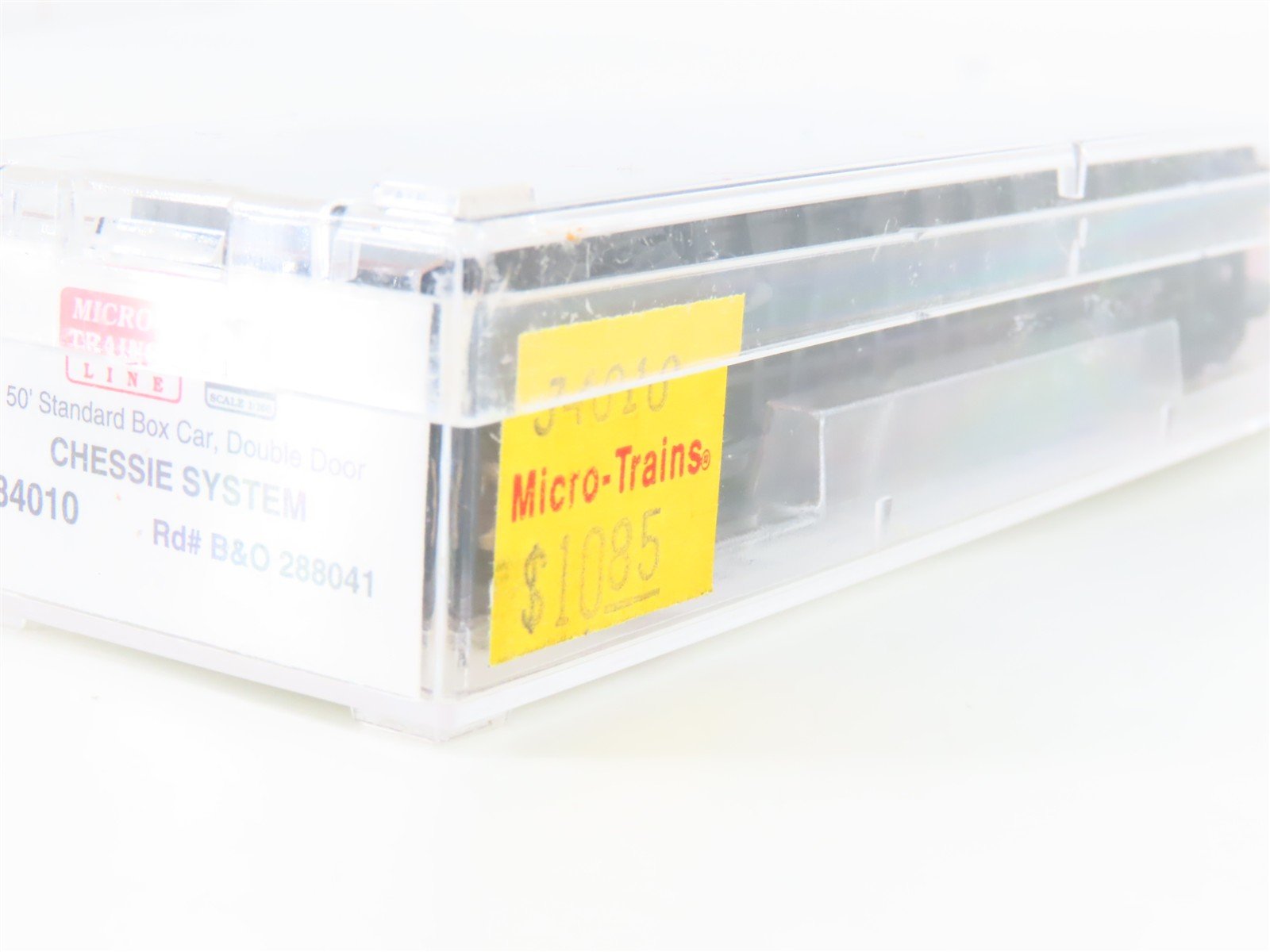 N Scale Micro-Trains MTL 34010 B&O Chessie System 50' Double Door Boxcar #288041
