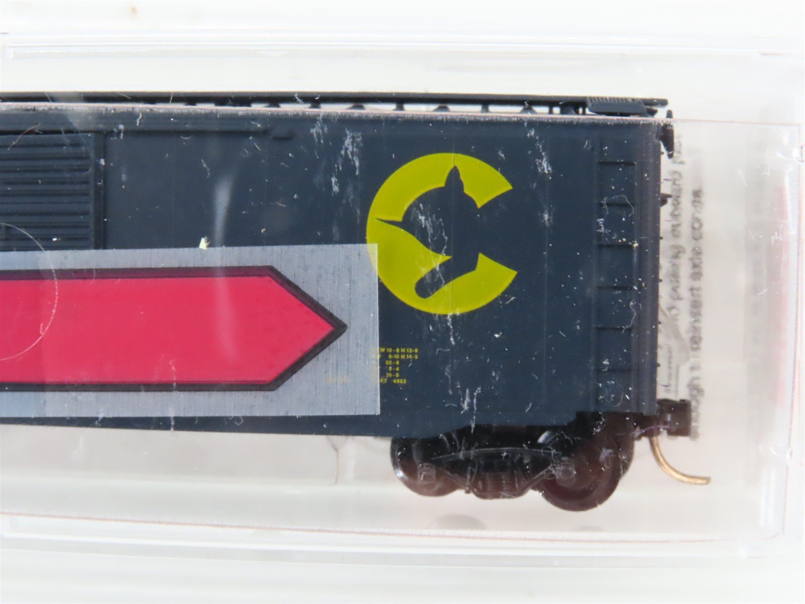 N Scale Micro-Trains MTL 34010 B&O Chessie System 50' Double Door Boxcar #288041