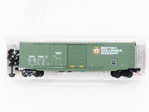 N Scale Micro-Trains MTL 76050 BCOL British Columbia Railway 50' Box Car #5465