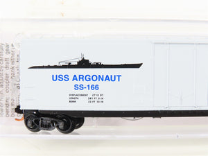 N Scale Micro-Trains MTL 03800408 USS Argonaut 50' Plug Door Box Car #SS-166
