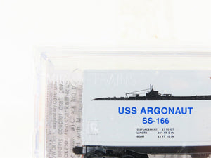 N Scale Micro-Trains MTL 03800408 USS Argonaut 50' Plug Door Box Car #SS-166