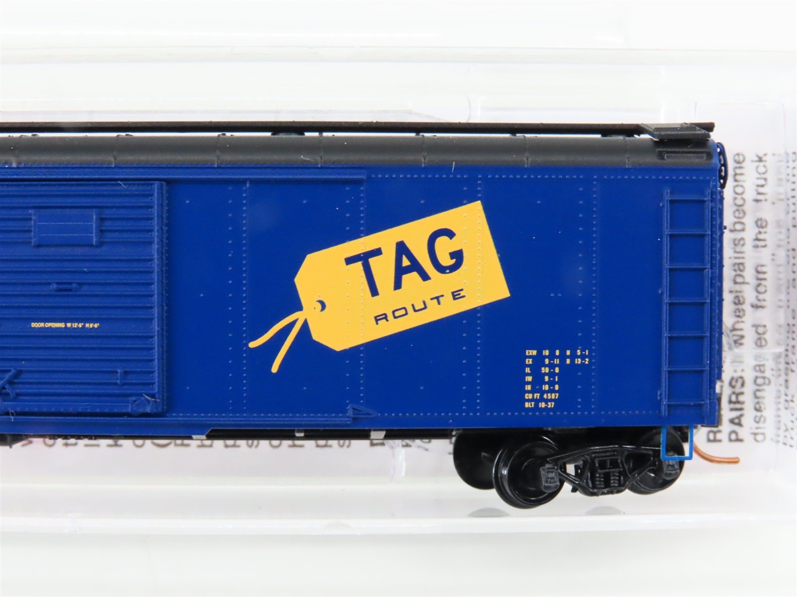 N Micro-Trains MTL 07900060 TAG Route Tennessee Alabama & Georgia Box Car #7016
