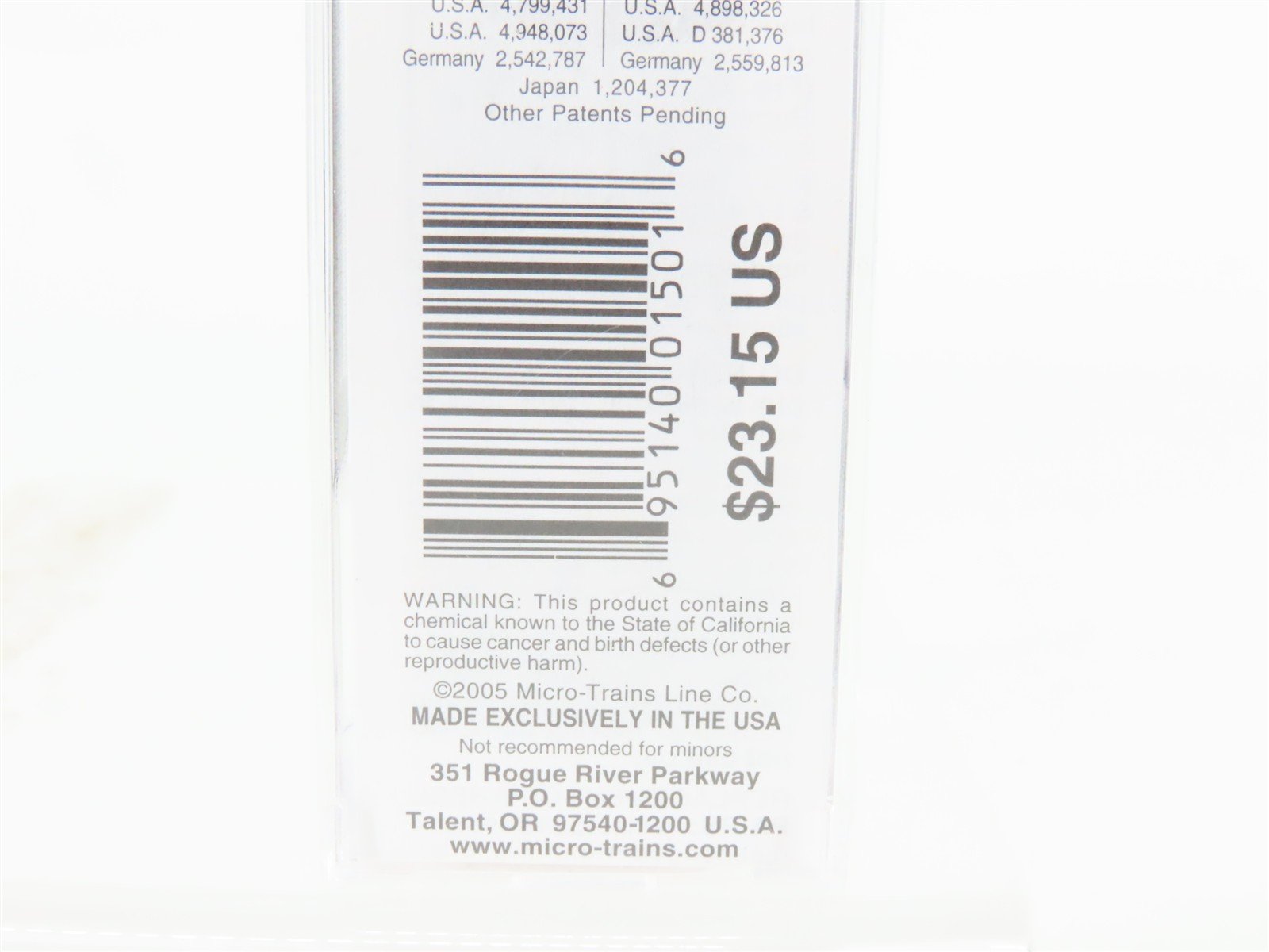 N Micro-Trains MTL 07900060 TAG Route Tennessee Alabama & Georgia Box Car #7016