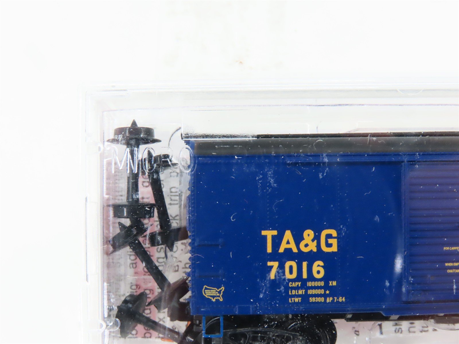 N Micro-Trains MTL 07900060 TAG Route Tennessee Alabama & Georgia Box Car #7016