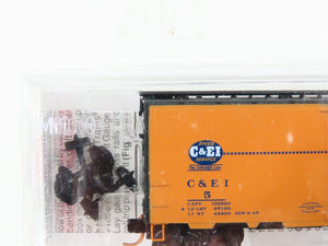 N Scale Micro-Trains MTL 02000705 C&EI Chicago & Eastern Illinois 40' Box Car #5