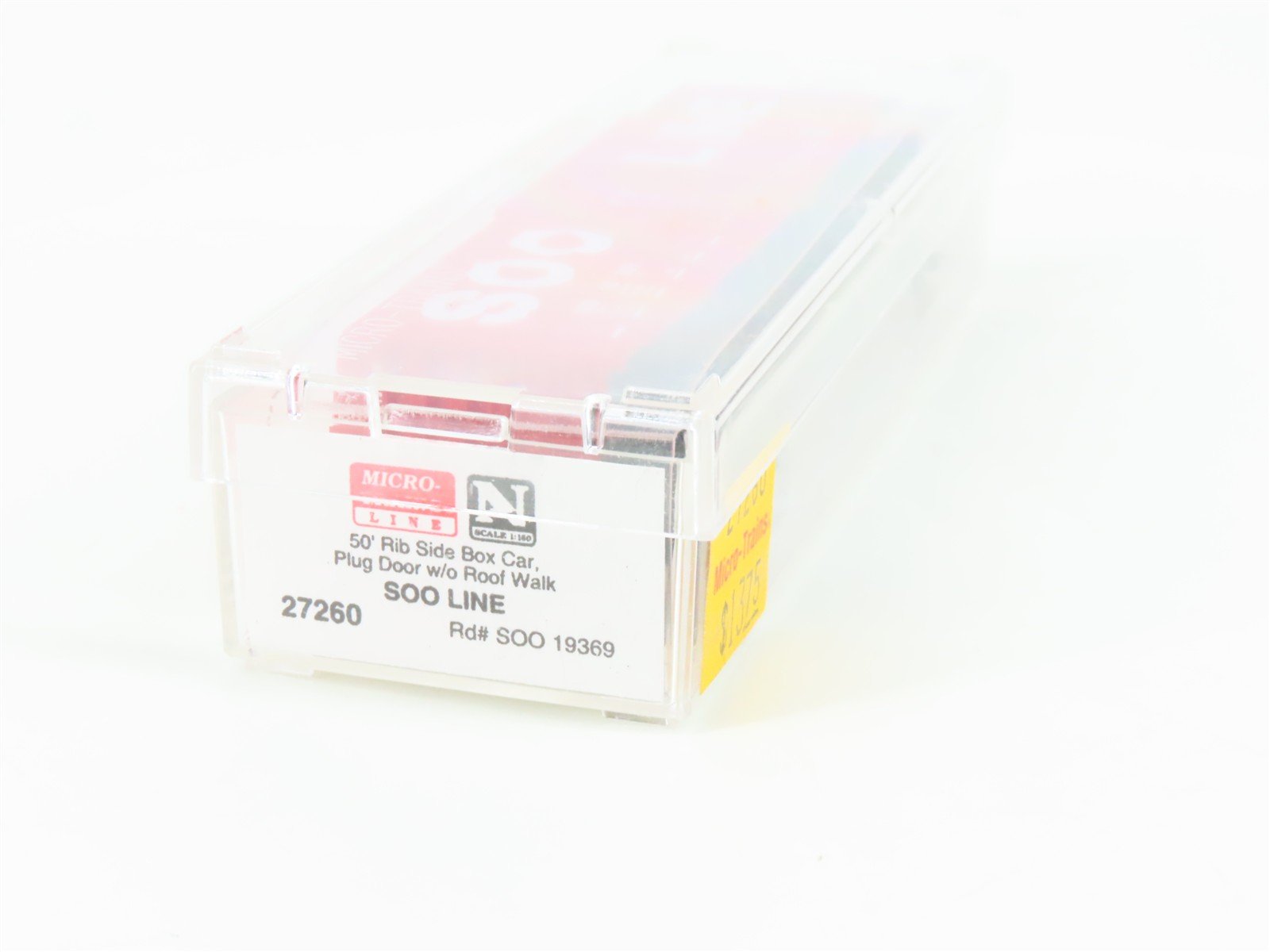 N Scale Micro-Trains MTL 27260 SOO Line 50' Plug Door Box Car #19369