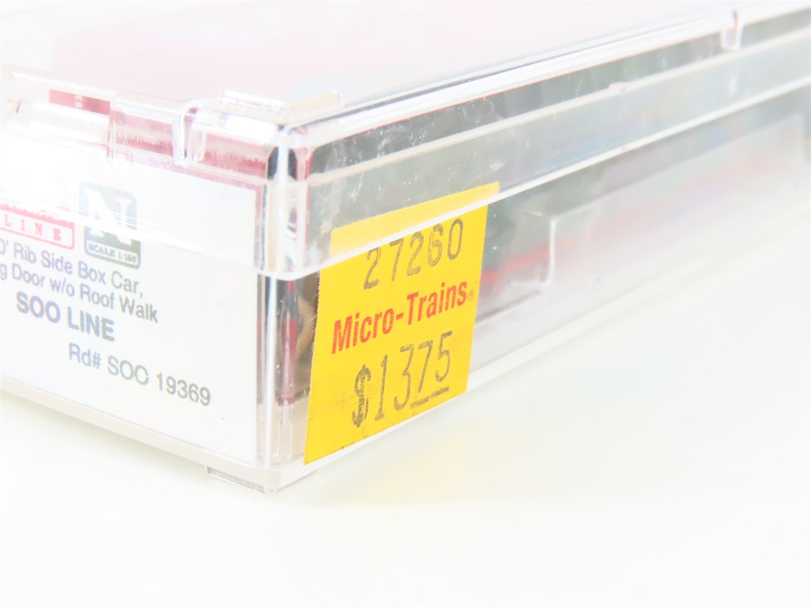 N Scale Micro-Trains MTL 27260 SOO Line 50' Plug Door Box Car #19369