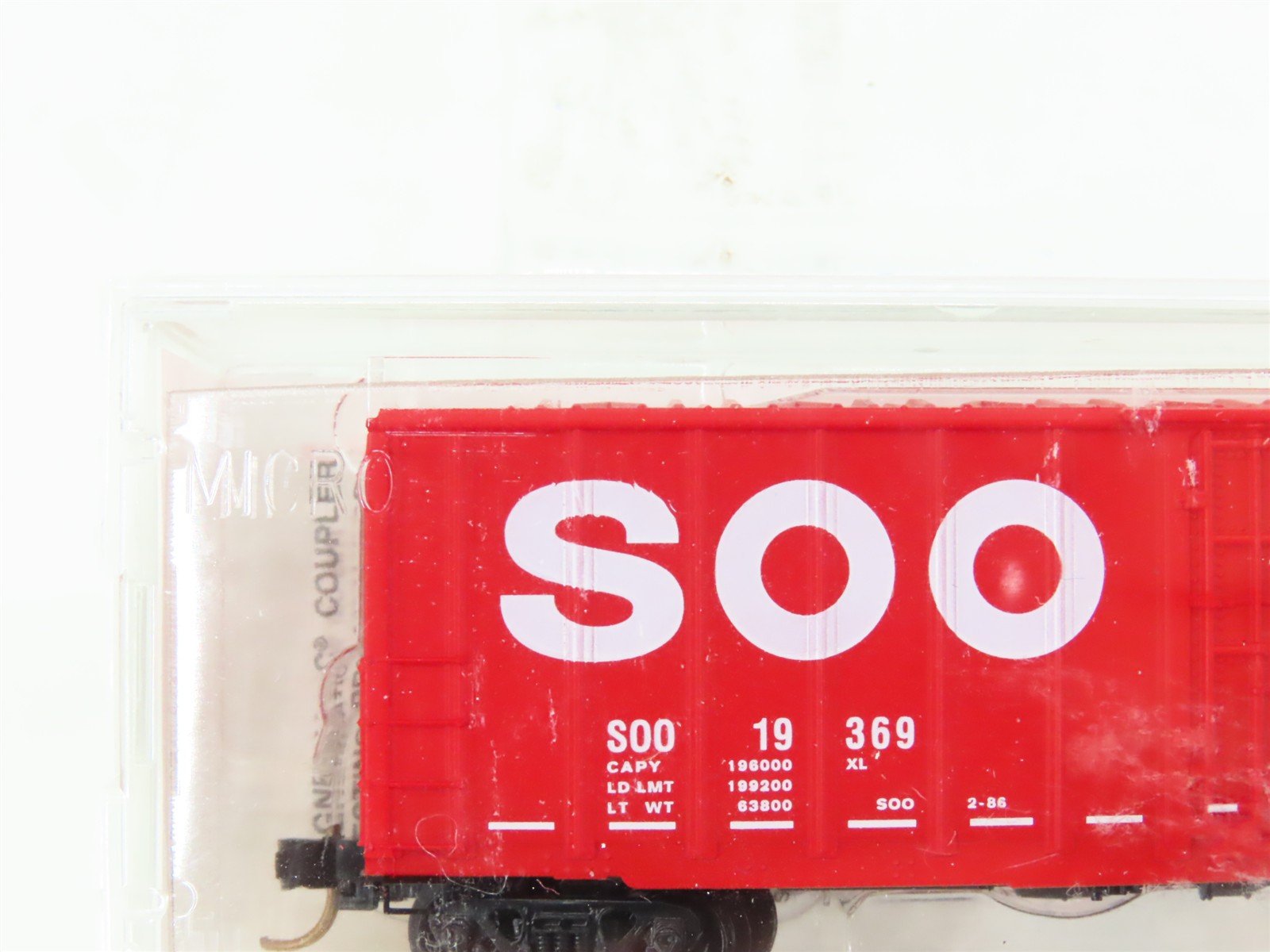 N Scale Micro-Trains MTL 27260 SOO Line 50' Plug Door Box Car #19369